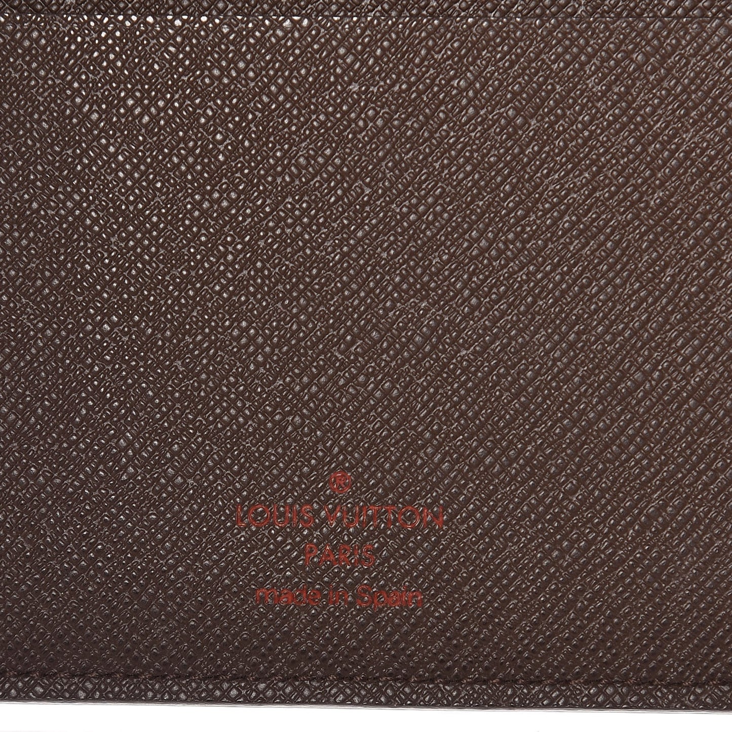 Damier Ebene Desk Agenda Cover