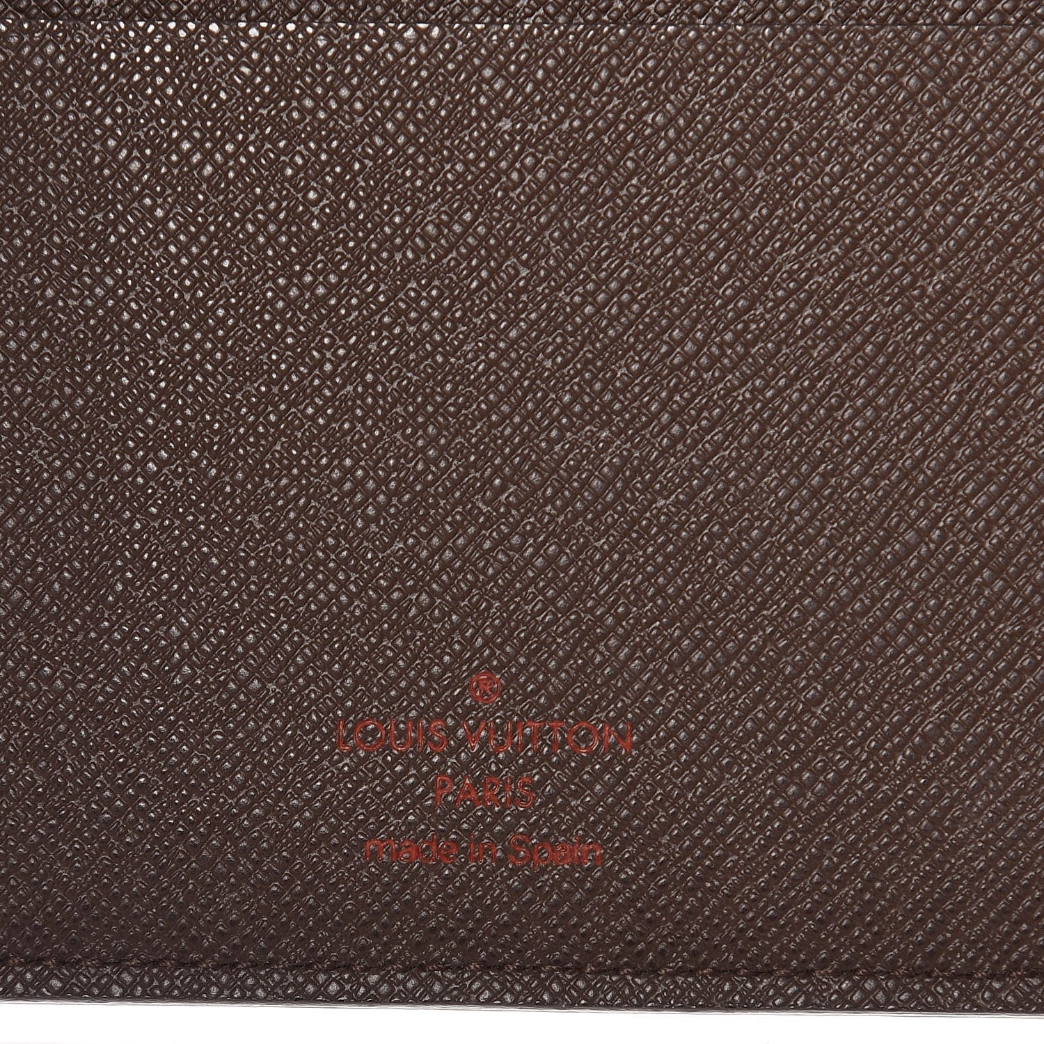 Louis Vuitton Damier Ebene Desk Agenda Cover 6 of 10