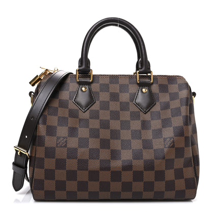 Louis Vuitton Damier Ebene Speedy Bandouliere 25 1 of 9