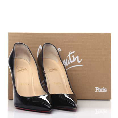 Christian Louboutin Patent Pigalle Follies 100 Pumps 37 Black 10 of 11