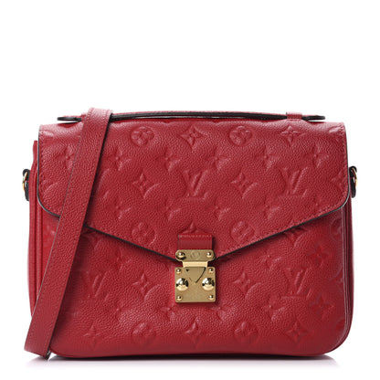 Louis Vuitton Empreinte Pochette Metis Cherry 1 of 10