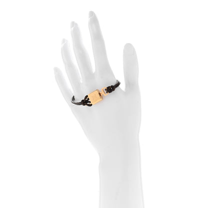 Louis Vuitton Monogram LV Padlock Bracelet 17 2 of 5