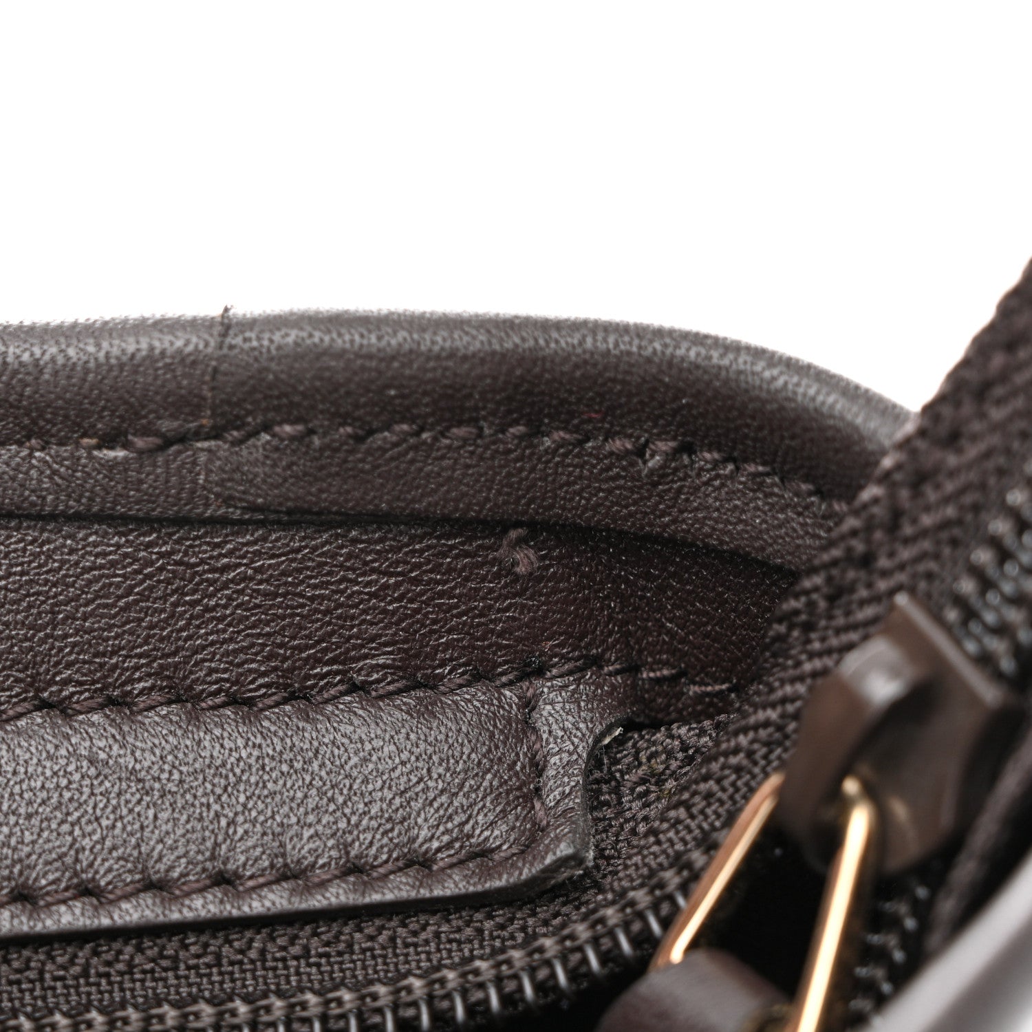 Gucci GG Plus Monogram Medium Flat Messenger Bag Dark Brown 11 of 11