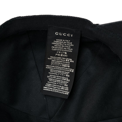 Gucci Monogram Web Baseball Hat M Black 6 of 8