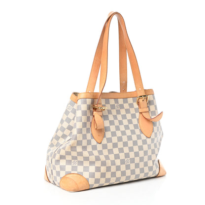Louis Vuitton Damier Azur Hampstead MM 3 of 8