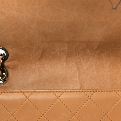 Chanel Lambskin Quilted Small Single Flap Beige 10 of 10