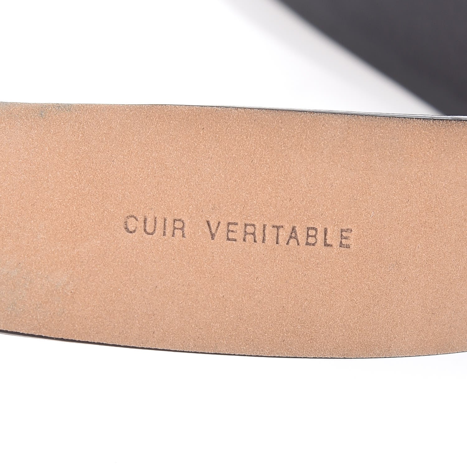 Chanel Calfskin Belt 95 38 Black 6 of 10