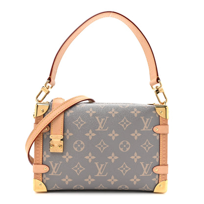 Louis Vuitton Monogram Side Trunk MM Trianon Gray 1 of 11