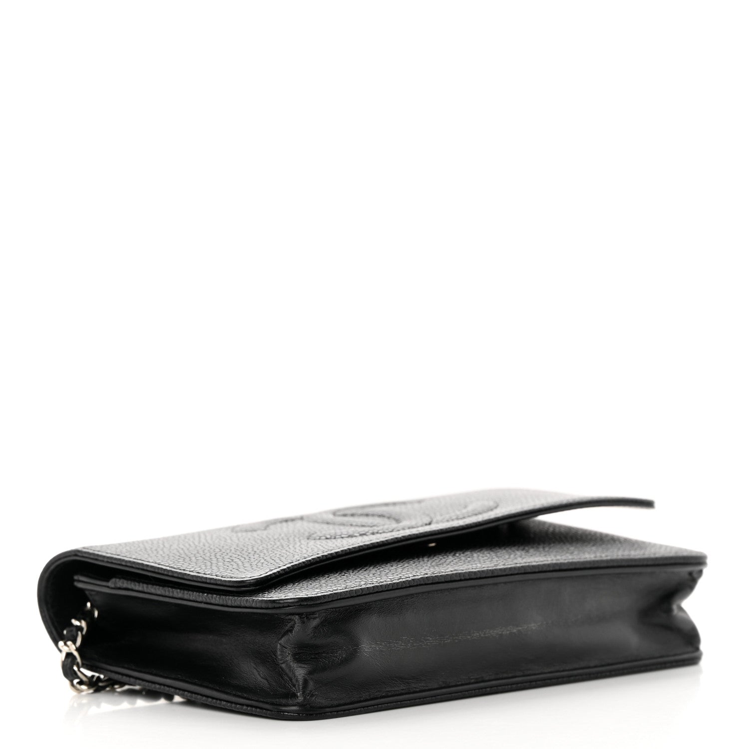 Chanel Caviar Timeless CC Wallet on Chain WOC Black 4 of 17