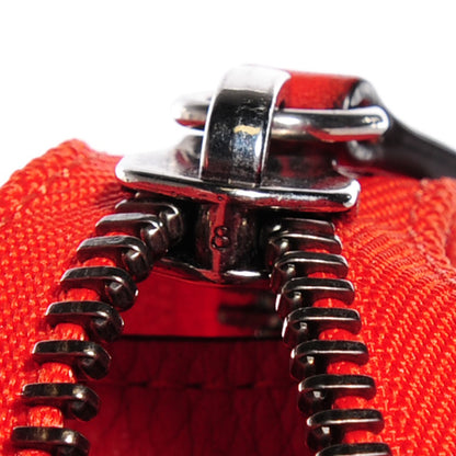 Celine Drummed Calfskin Micro Luggage Vermillion 6 of 8