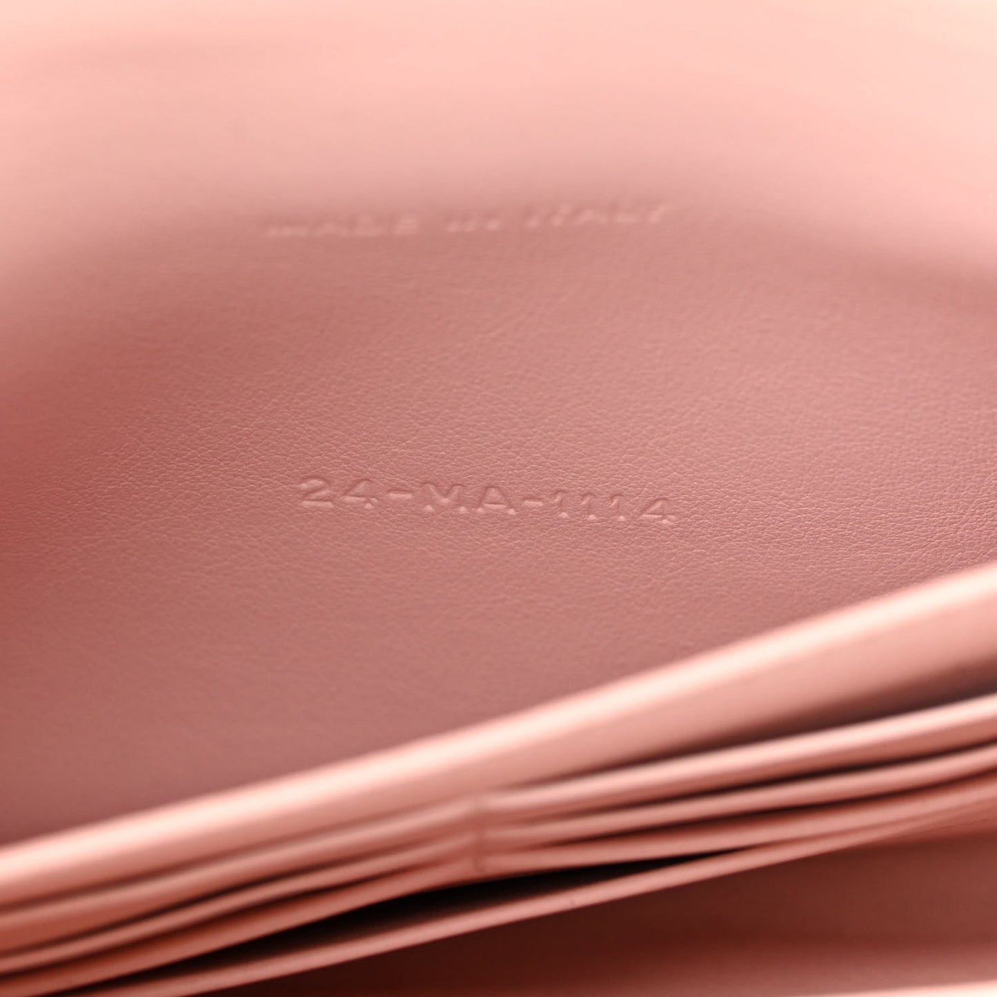 Patent Cannage Miss Dior Promenade Pouch Pink