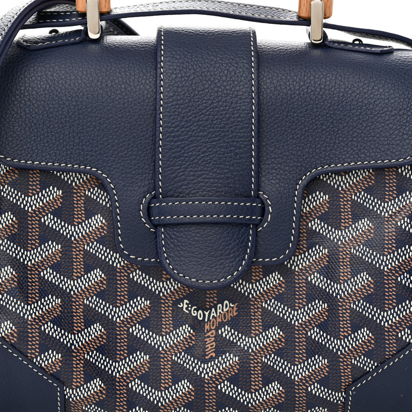 Goyardine Saigon Mini Navy