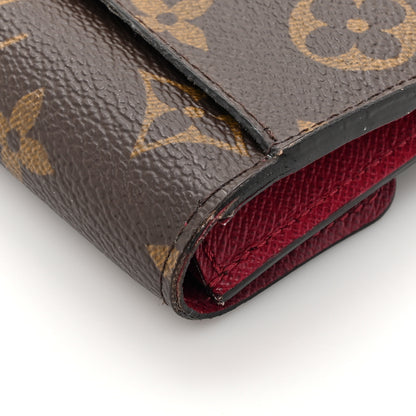 Louis Vuitton Monogram Jeanne Wallet Fuchsia 17 of 19