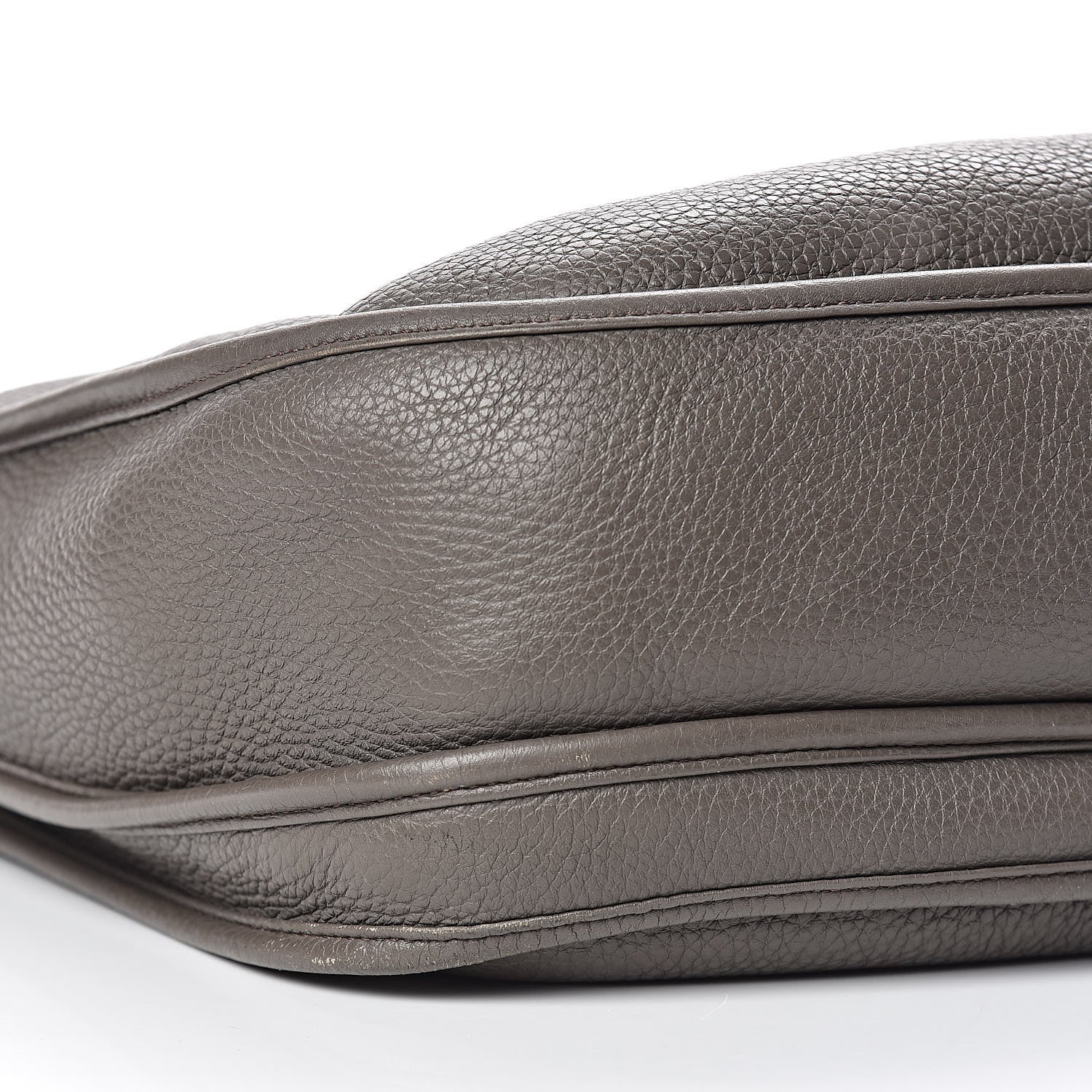 Hermes Taurillon Clemence Evelyne III GM Etain 12 of 14