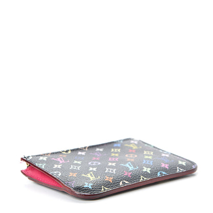 Louis Vuitton Monogram Multicolor Key Pouch Black Grenade 4 of 9