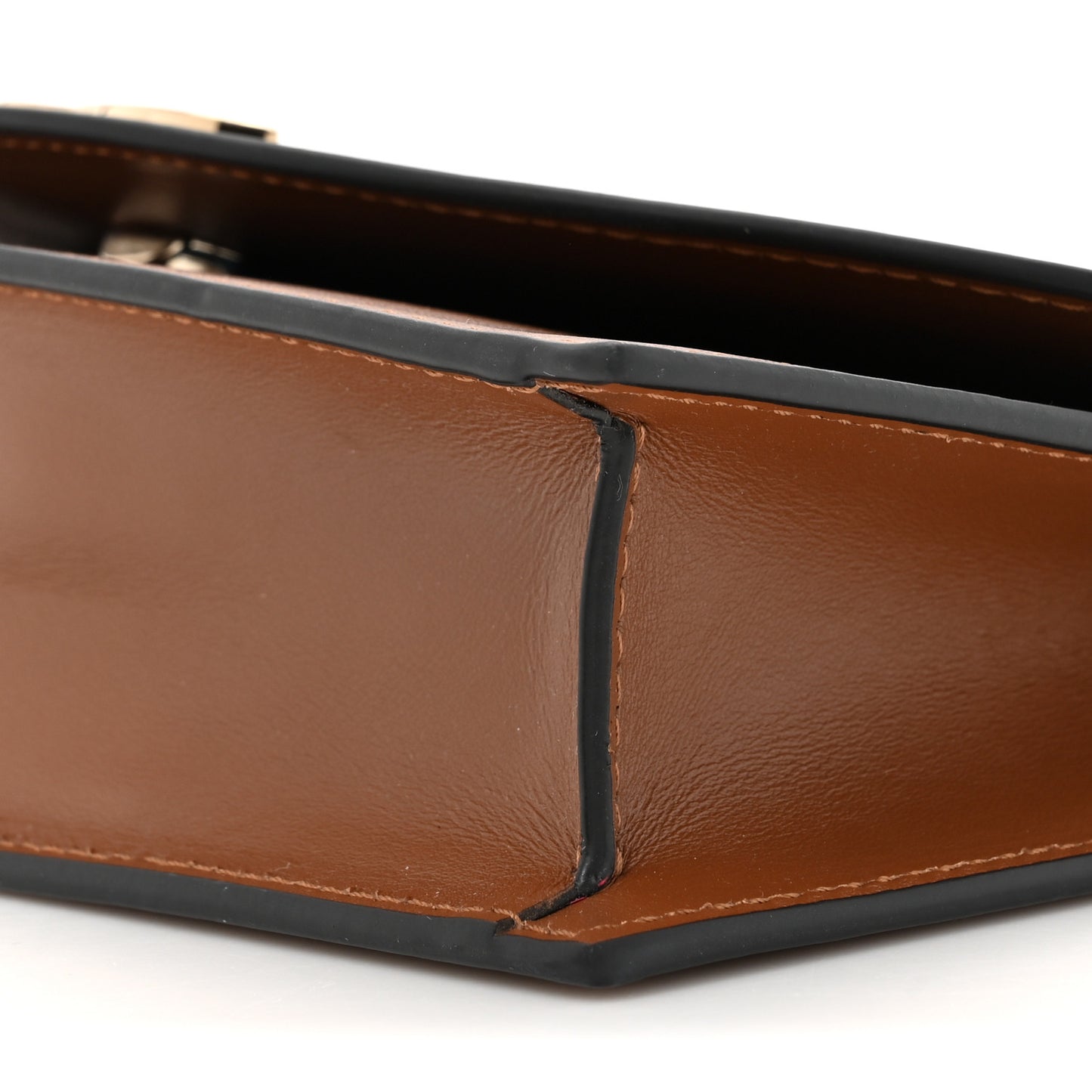 Calfskin Loubi54 Crossbody Clutch Biscotto