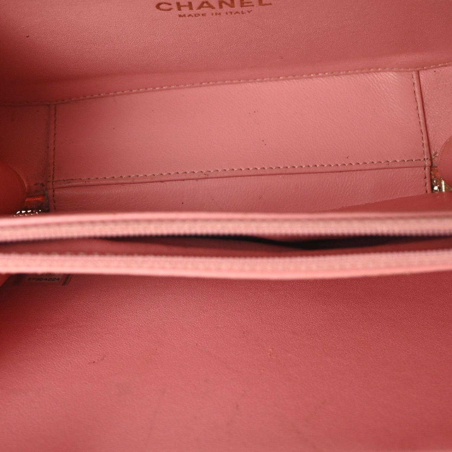 Chanel Caviar Quilted Medium CC Filigree Vanity Case Rose Pink 5 of 10