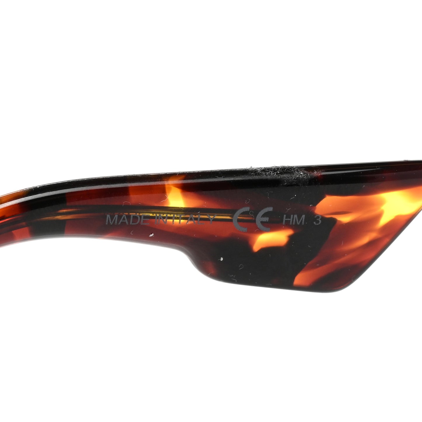 Abstract Square Mirrored Sunglasses Spotted Havana Purple