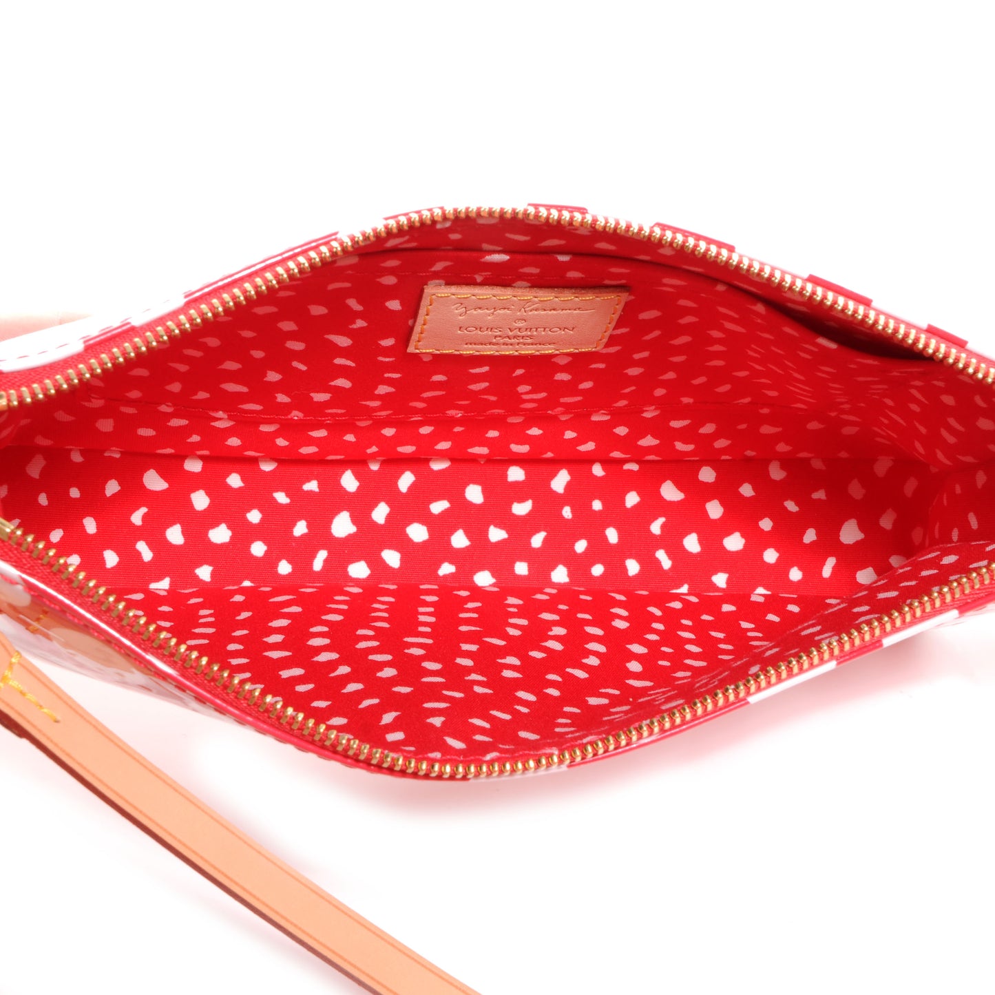 Vernis Kusama Infinity Dots Pochette Accessories Red