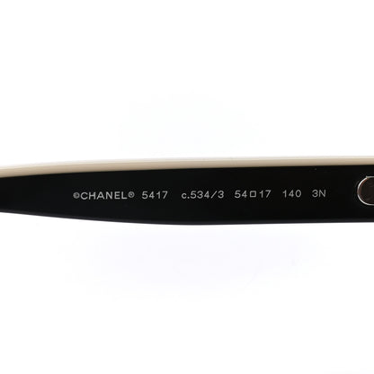 Chanel Acetate Square Sunglasses 5417 Black 6 of 7
