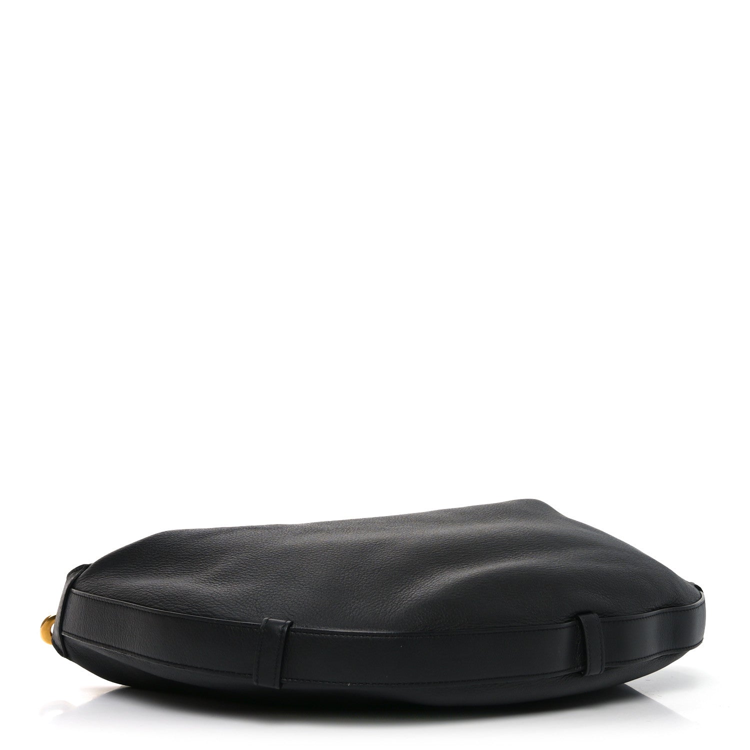 Celine Supple Calfskin Medium Strap Leandre Shoulder Bag Black 4 of 9
