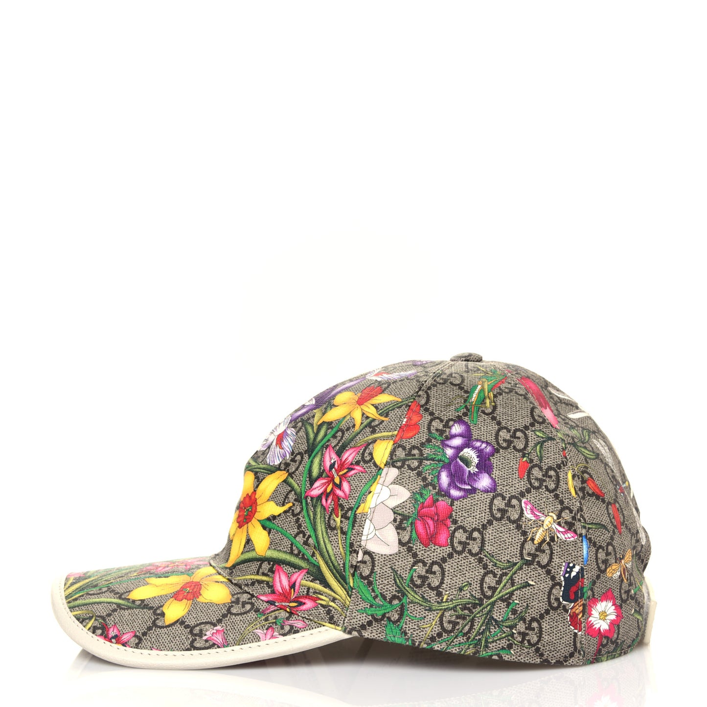 GG Supreme Flora Claudia Baseball Hat 58 L White