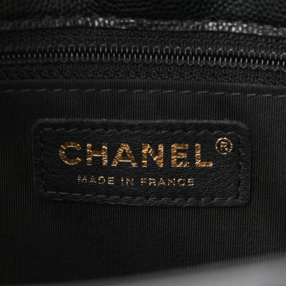 Chanel Caviar Quilted Sweet Classic Shopping Tote Black 5 of 9