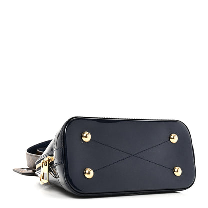 Louis Vuitton Patent Monogram Alma BB Marine 4 of 9