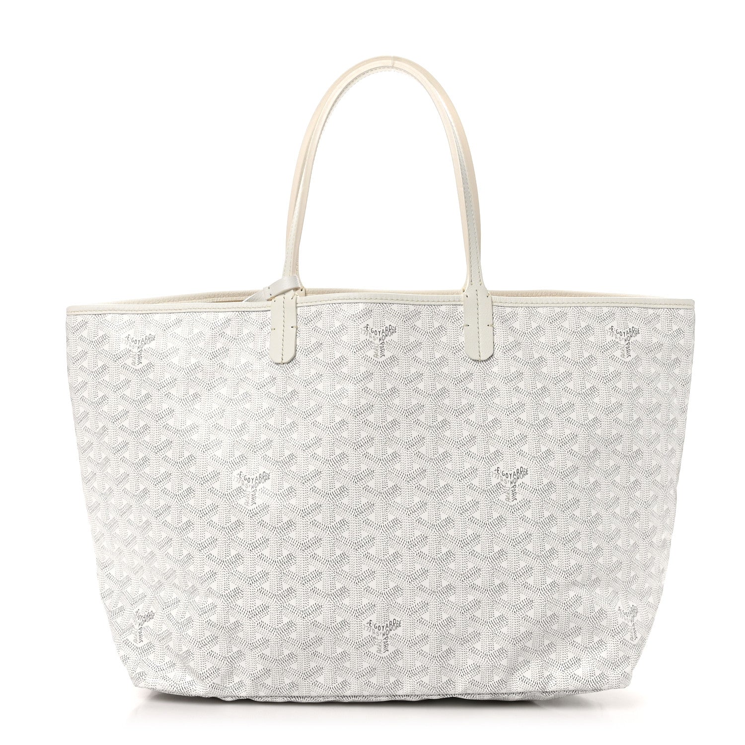 Goyard Goyardine Saint Louis PM White 1 of 11