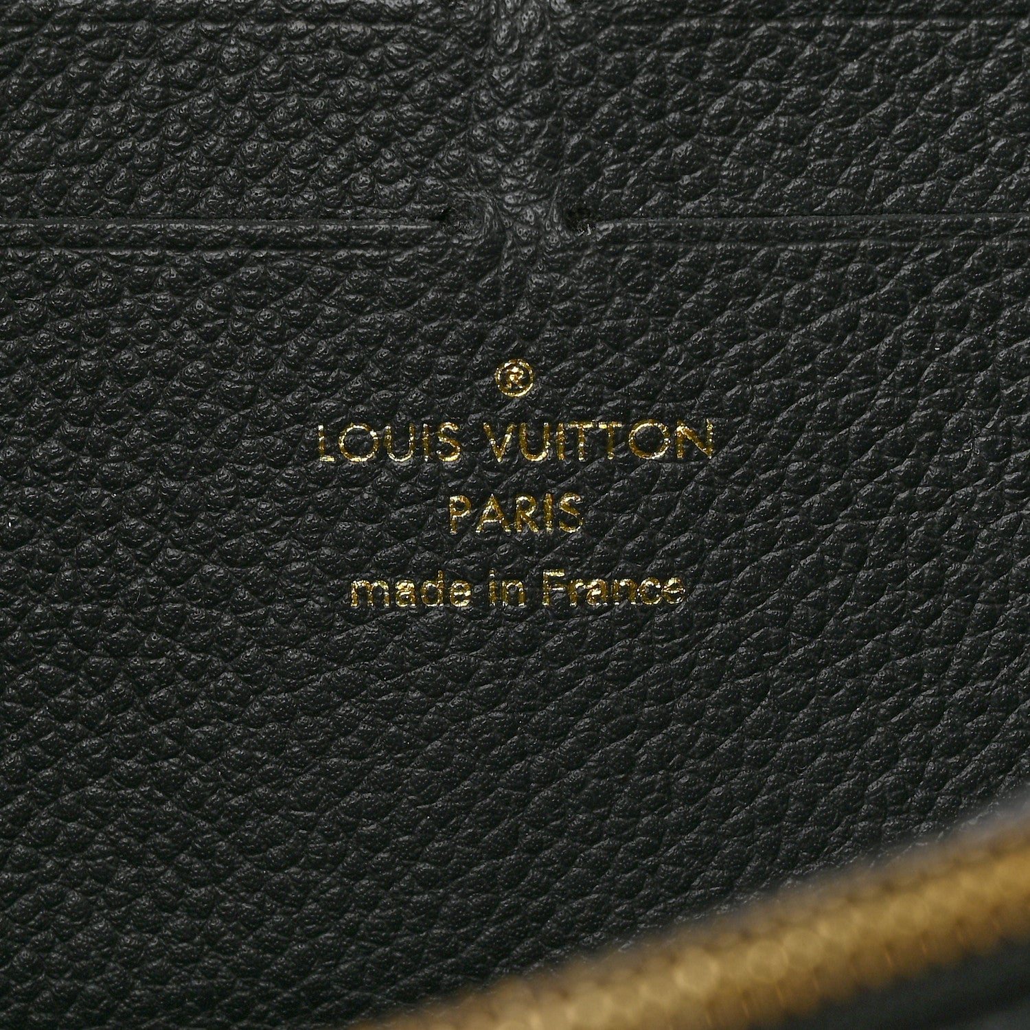 Louis Vuitton Empreinte Zippy Wallet Black 6 of 9