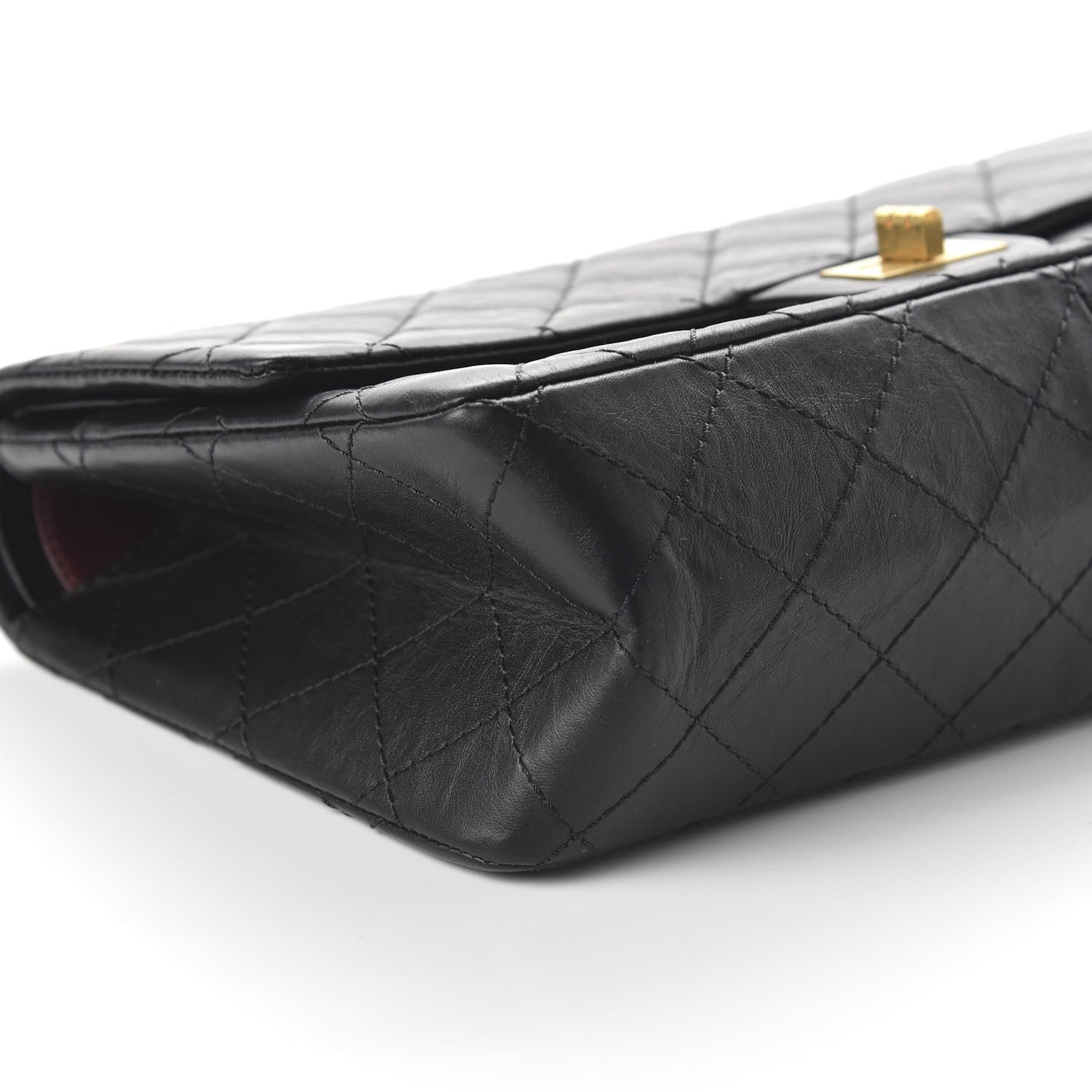 Chanel Aged Calfskin Quilted 2.55 Reissue 226 Flap Black 6 of 12