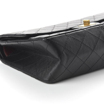 Chanel Aged Calfskin Quilted 2.55 Reissue 226 Flap Black 6 of 12