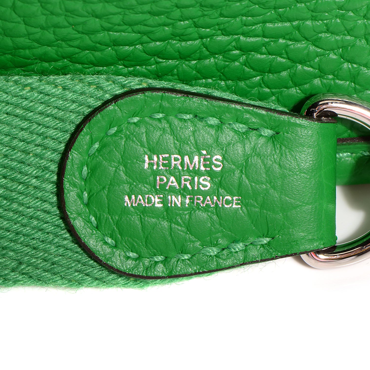 Hermes Taurillon Clemence Evelyne TPM Bambou Bamboo 5 of 17