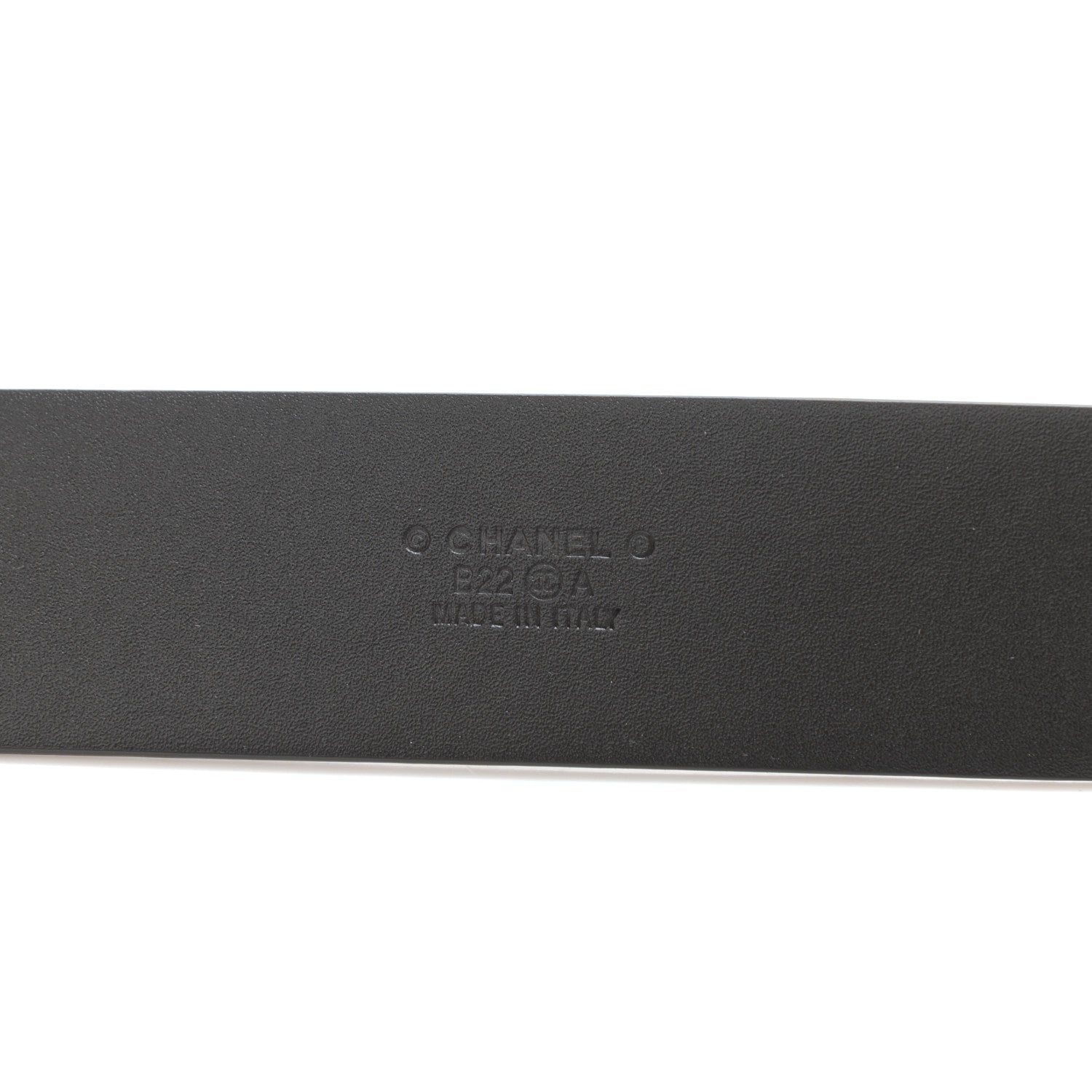 Chanel Calfskin Enamel CC Belt 80 32 Black 5 of 8