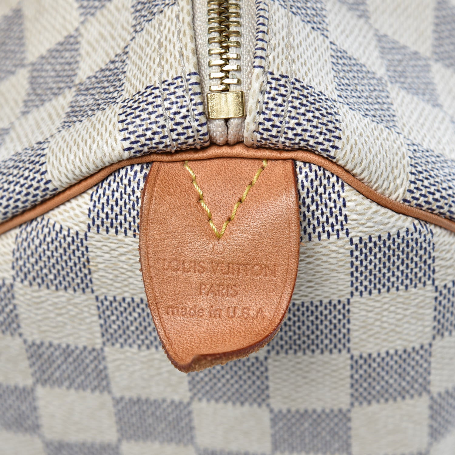Louis Vuitton Damier Azur Speedy 30 10 of 15
