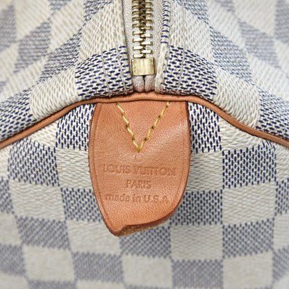 Louis Vuitton Damier Azur Speedy 30 10 of 15