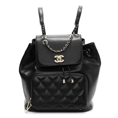 Chanel Caviar Quilted Business Affinity Backpack Black 1 of 11