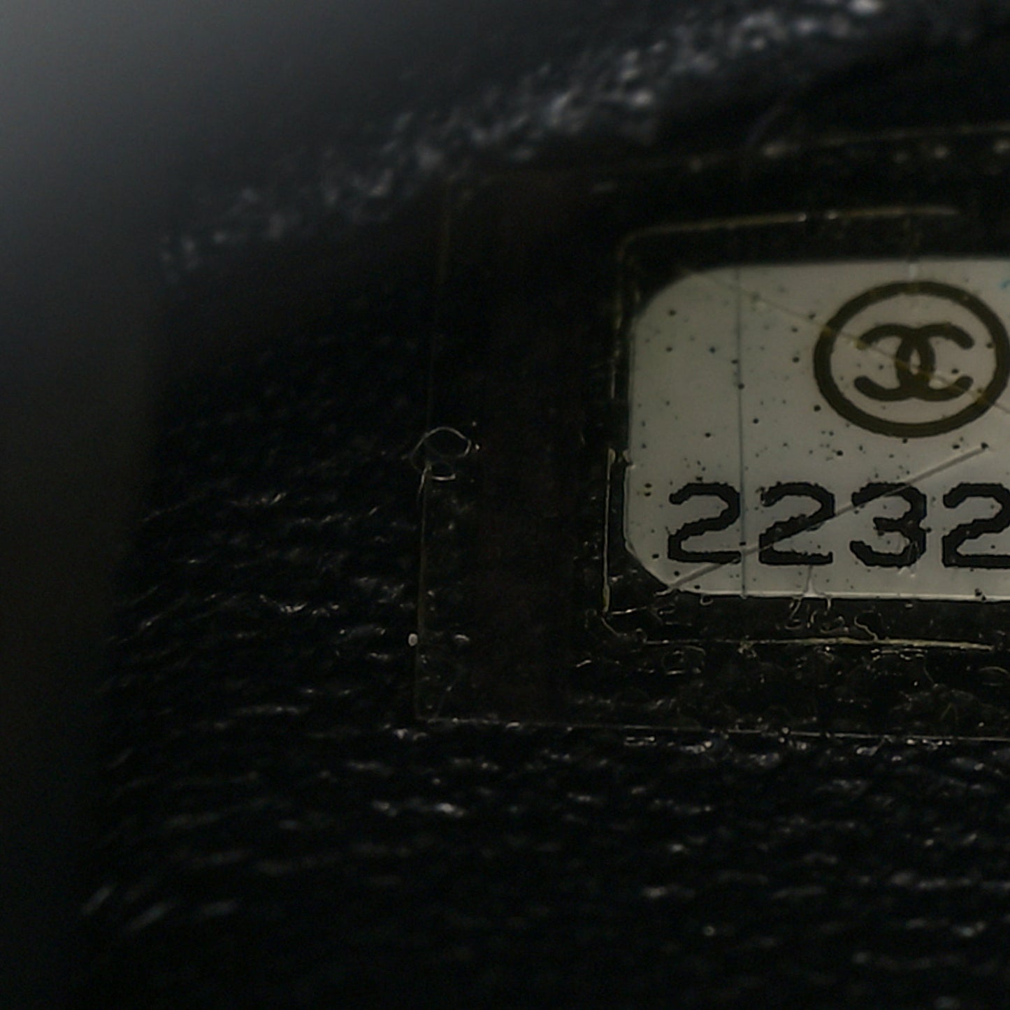 Aged Calfskin Lucky Charms 2.55 Reissue 225 Flap Black