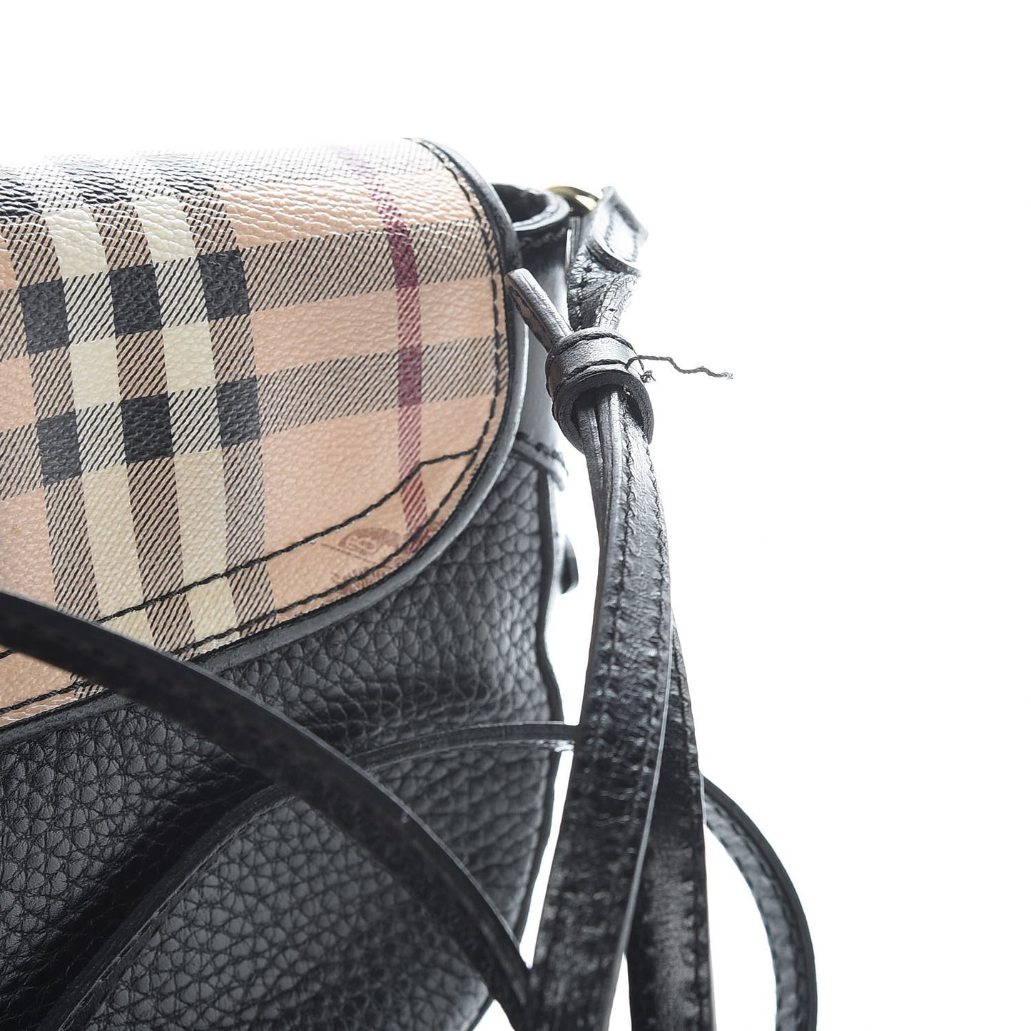 Haymarket Check Maydown Crossbody Bag Black