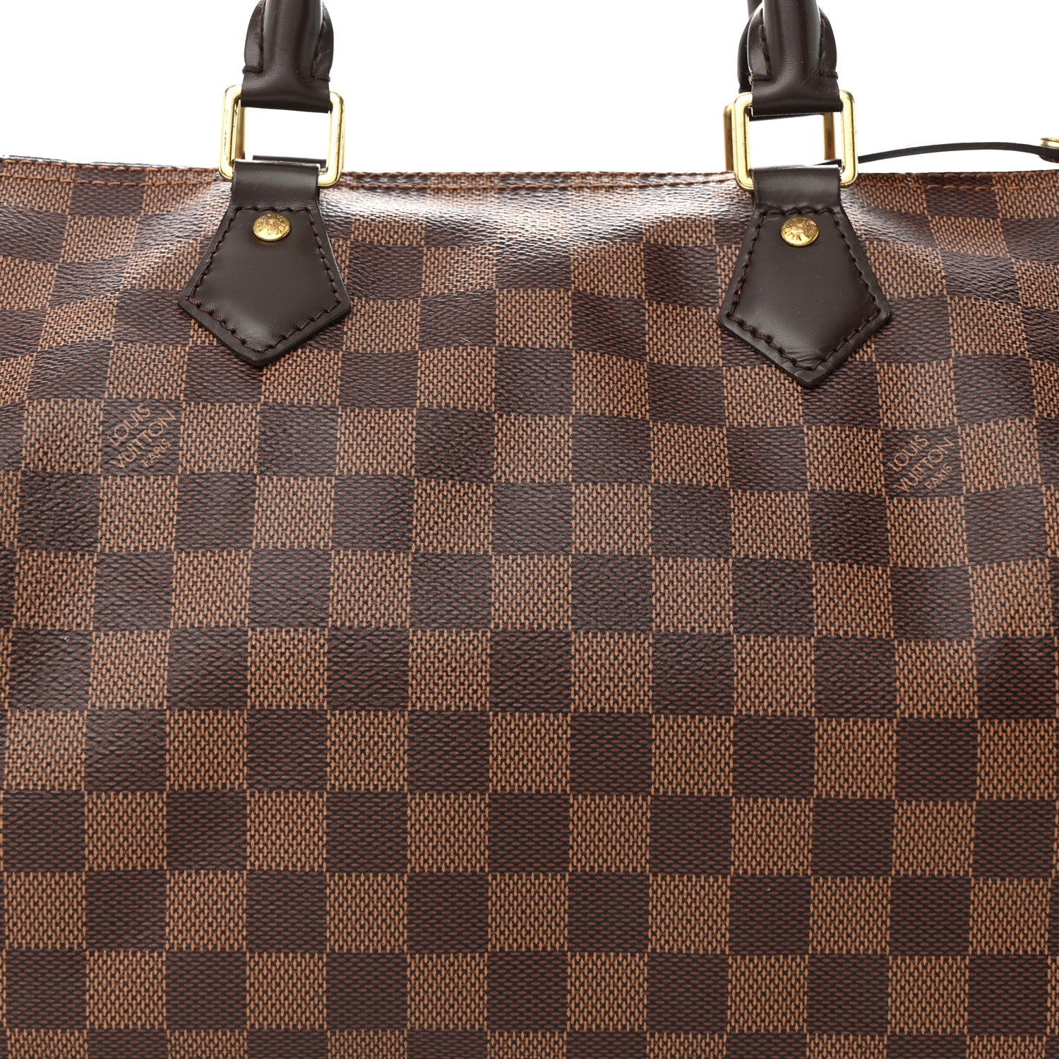 Louis Vuitton Damier Ebene Speedy 30 7 of 9