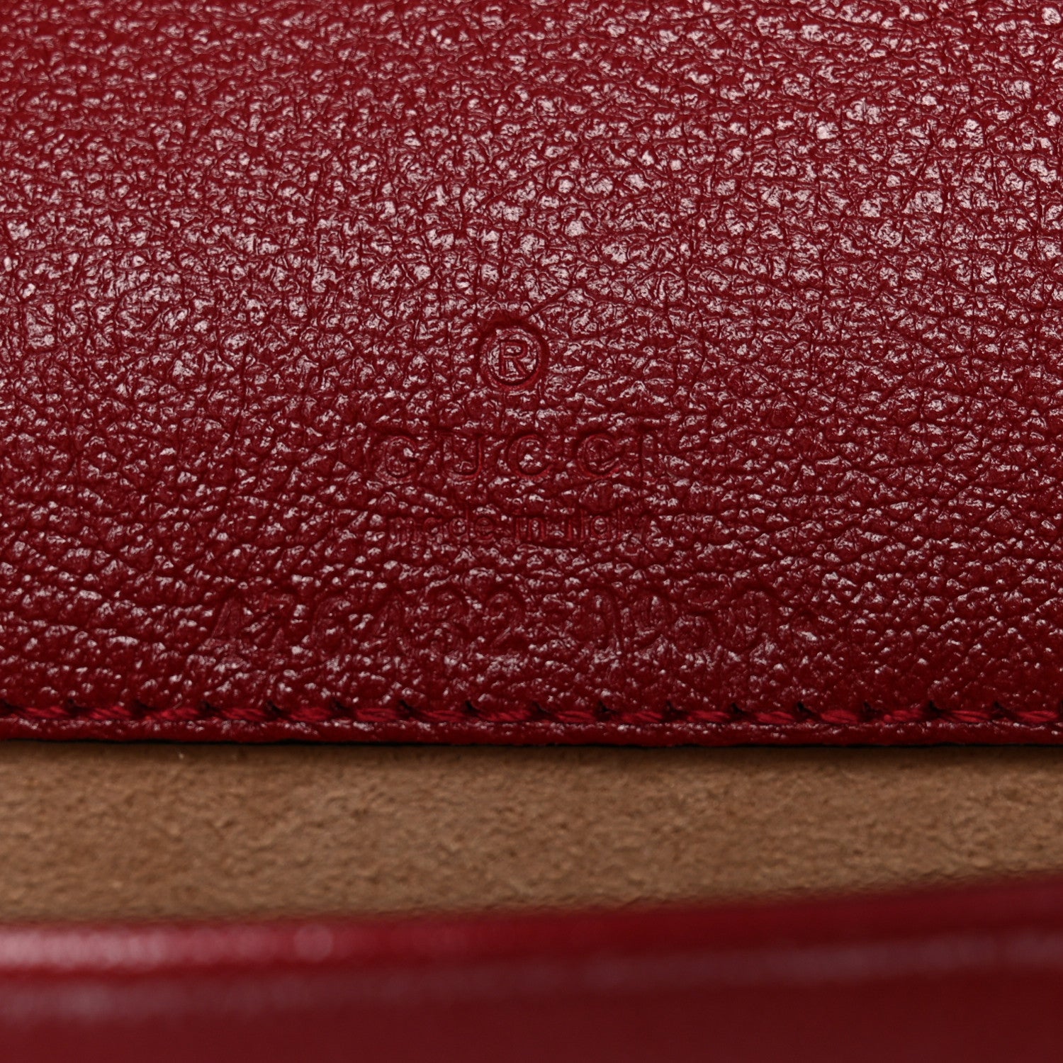 Gucci Tweed GG Monogram Super Mini Dionysus Shoulder Bag White Black Romantic Cherry 6 of 10