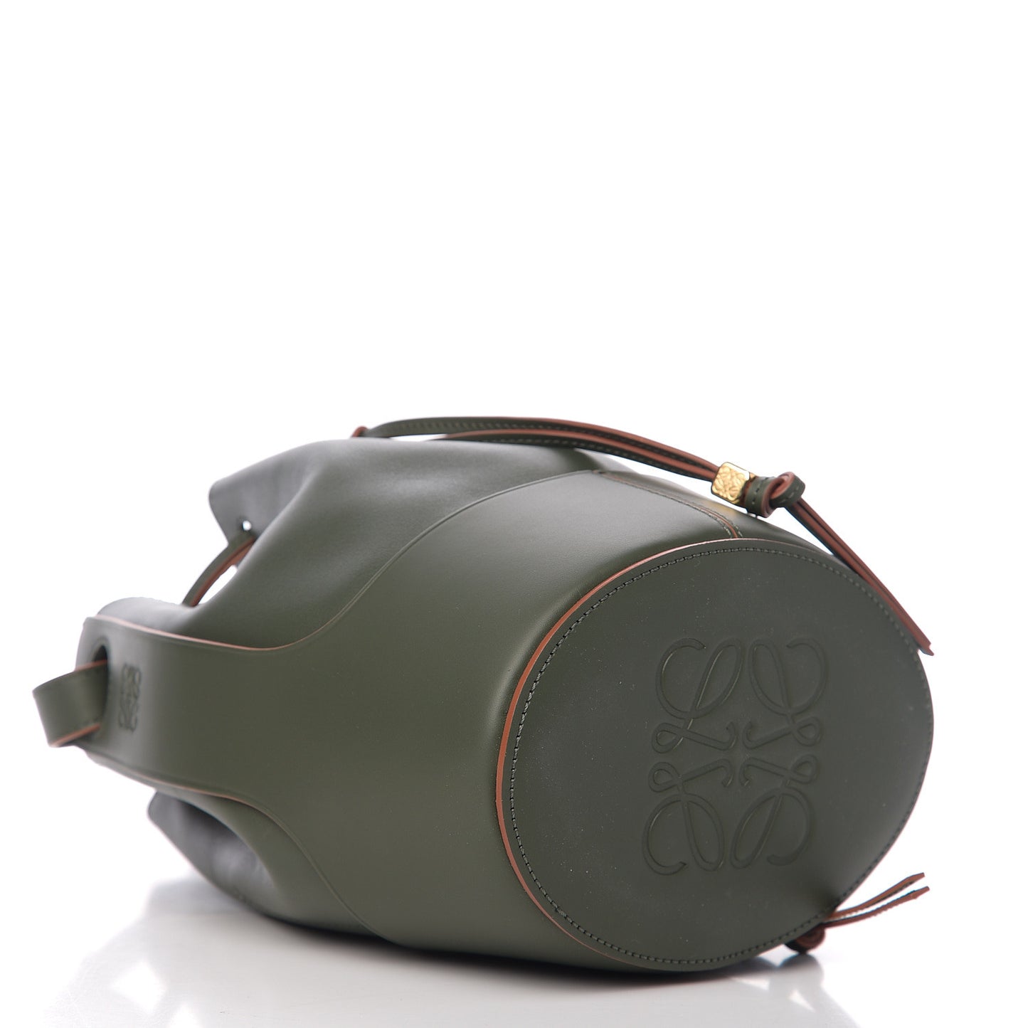 Nappa Calfskin Small Balloon Bag Vintage Khaki