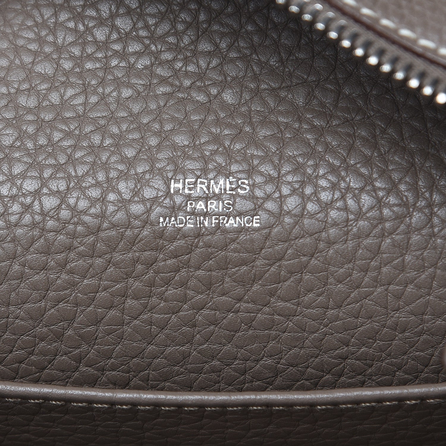 Hermes Taurillon Clemence Sac Good News PM Etoupe 6 of 12