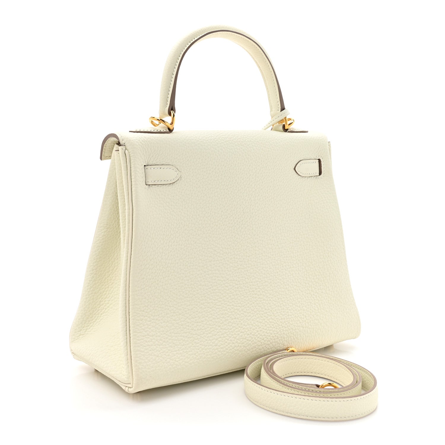 Hermes Togo Kelly Retourne 25 Mushroom 3 of 13