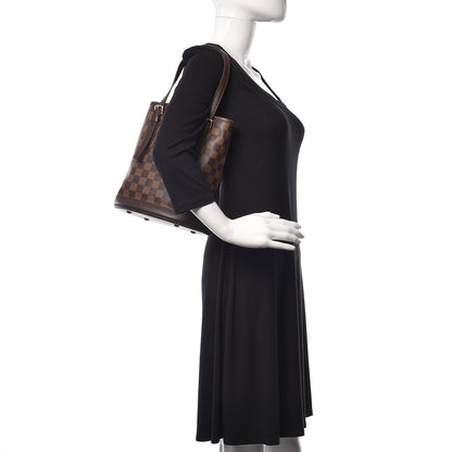 Louis Vuitton Damier Ebene Marais Bucket 23 2 of 10