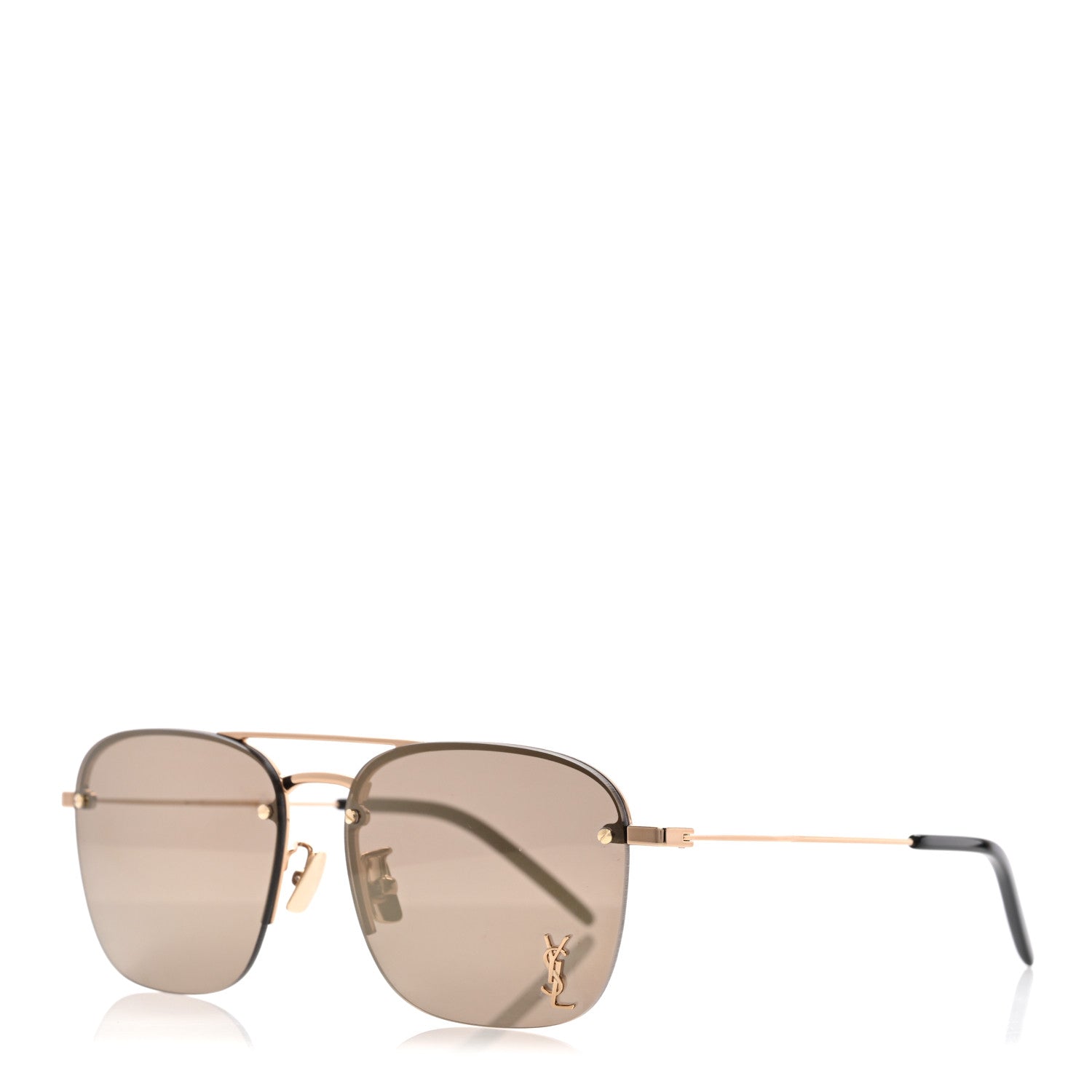 Saint Laurent Metal Cat Eye Sunglasses SL 309 Black 1 of 7