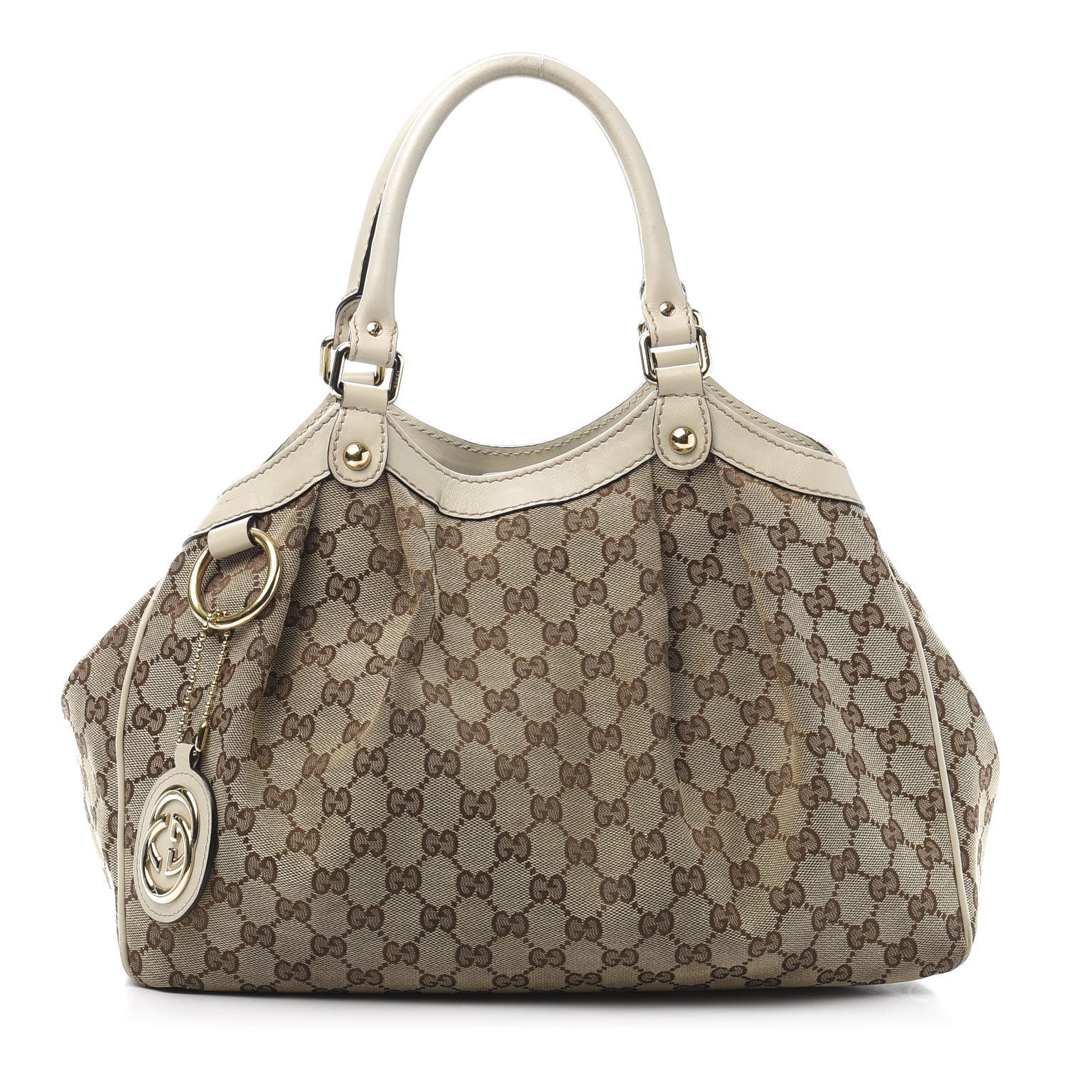 Gucci Monogram Medium Sukey Tote Off White 1 of 16