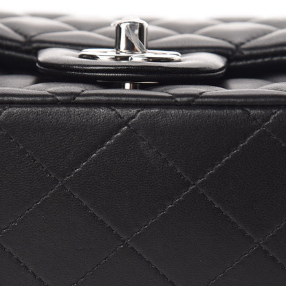Chanel Lambskin Quilted Mini Square Flap Black 10 of 11