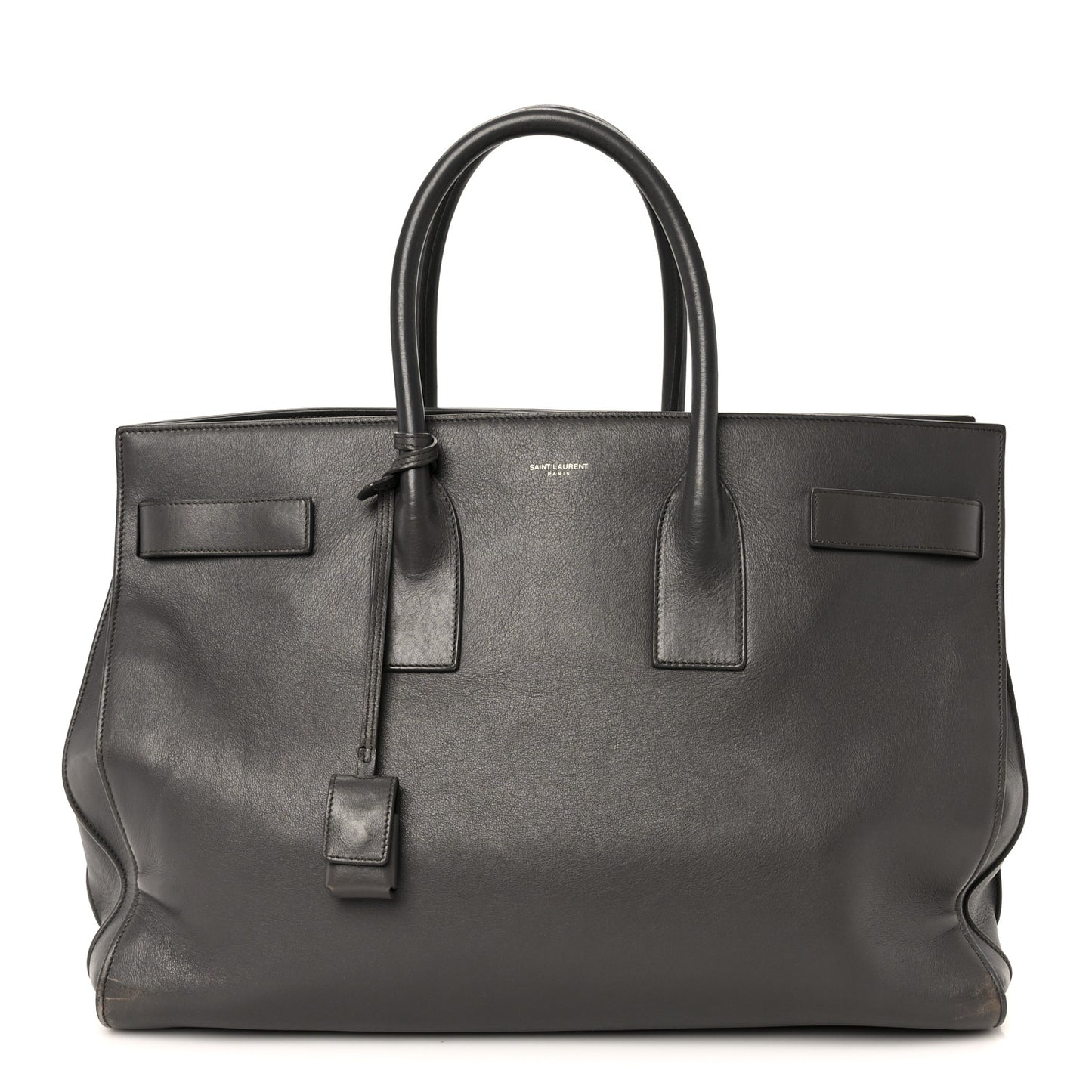 Calfskin Large Sac de Jour Carryall Grey
