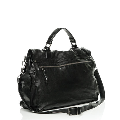 Proenza Schouler Lambskin Large PS1 Satchel Black 3 of 6